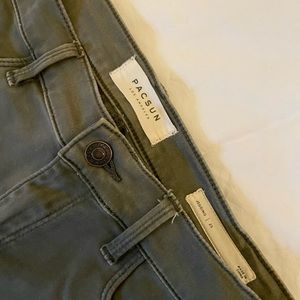 Pacsun Army Green jeggings